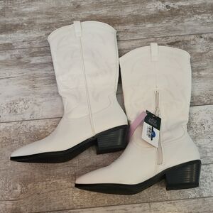 Wild Fable White Cowboy Boots